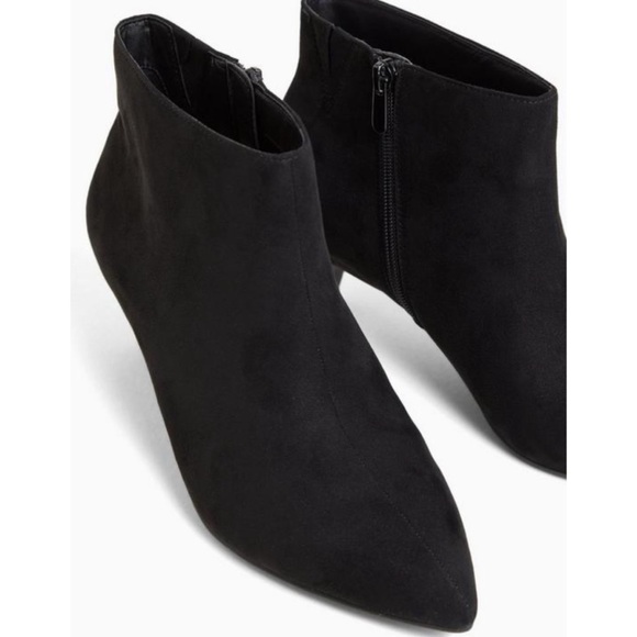 🆕 Black Kitten Heel Bootie Size 9.5 (WW) NWT Torrid New! - Picture 5 of 5